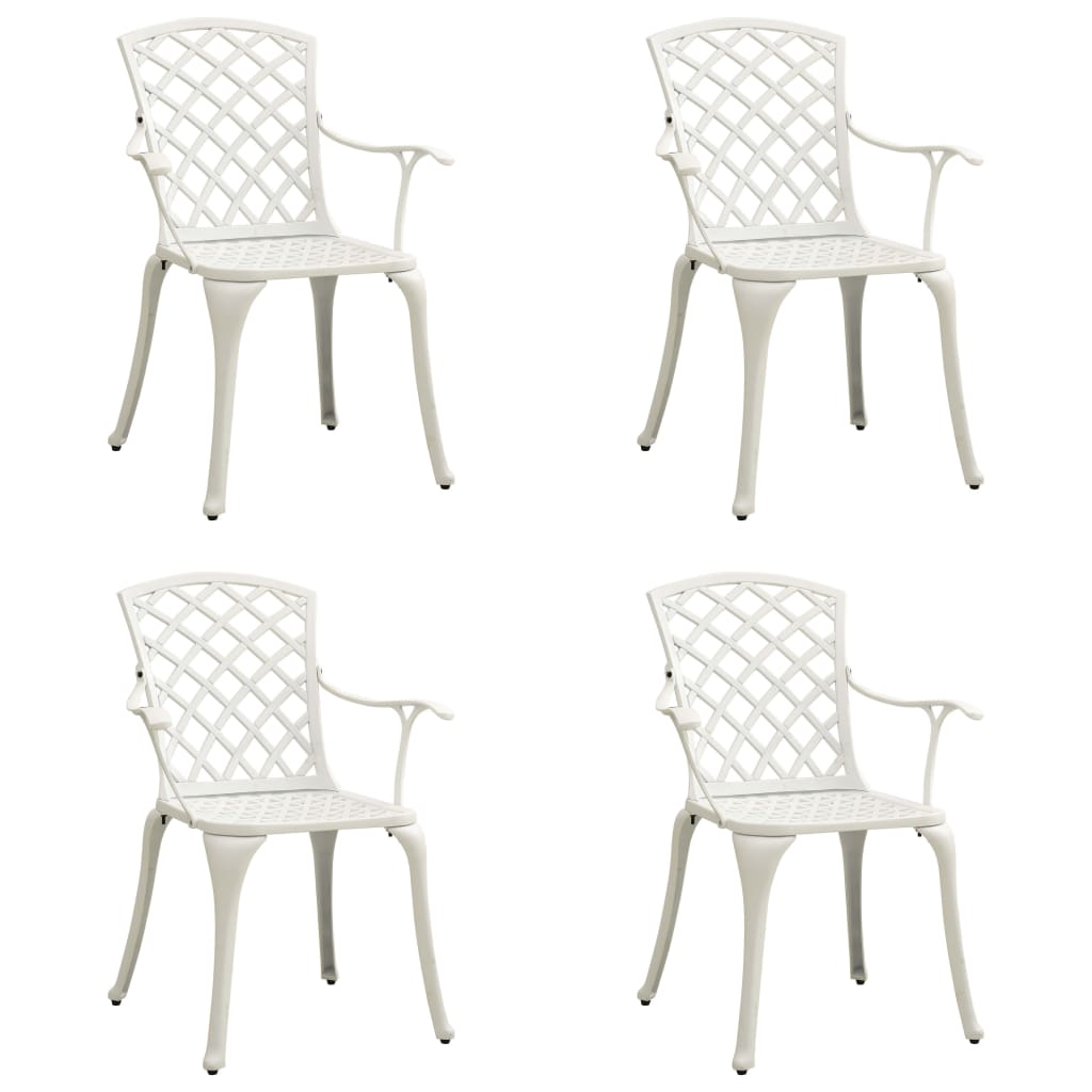 vidaXL Patio Chairs Patio Furniture for Garden Porch Backyard Cast Aluminum-17