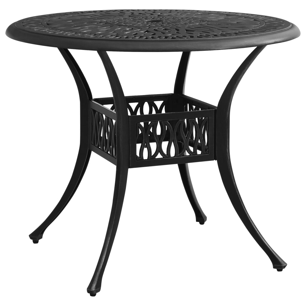 vidaXL Patio Table Outdoor Dining Table Garden Porch Furniture Cast Aluminum-8