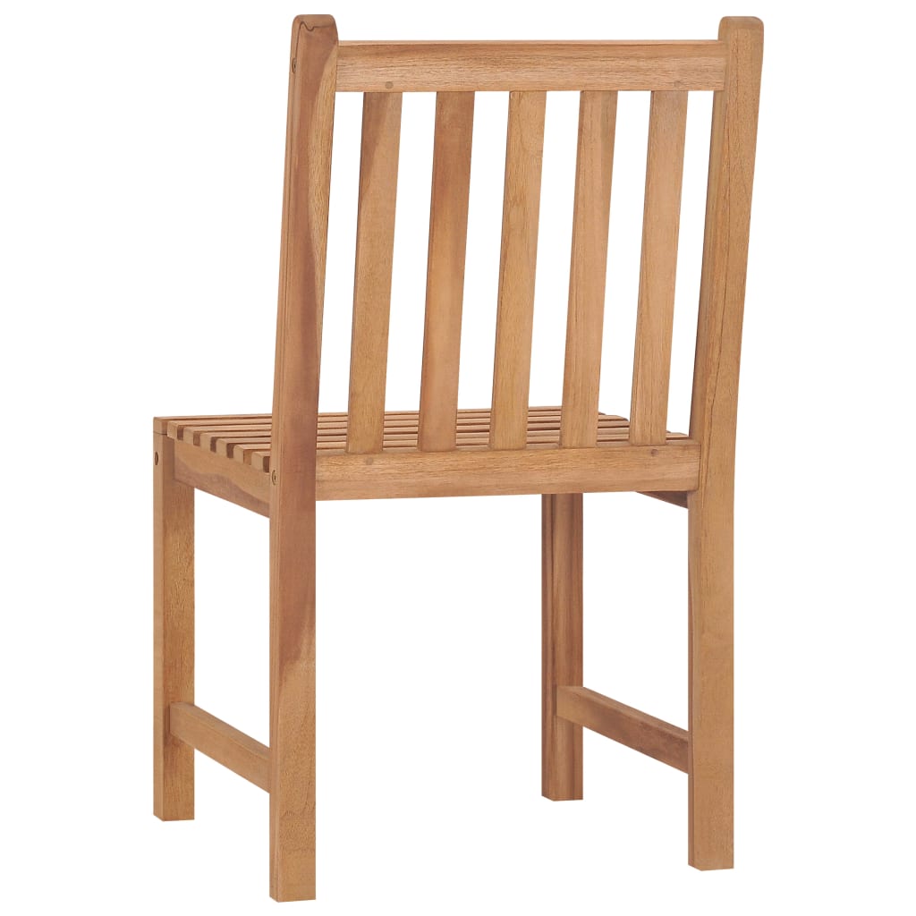 vidaXL 2/4/6/8x Solid Wood Teak Patio Chairs Garden Outdoor Balcony Lounge-19