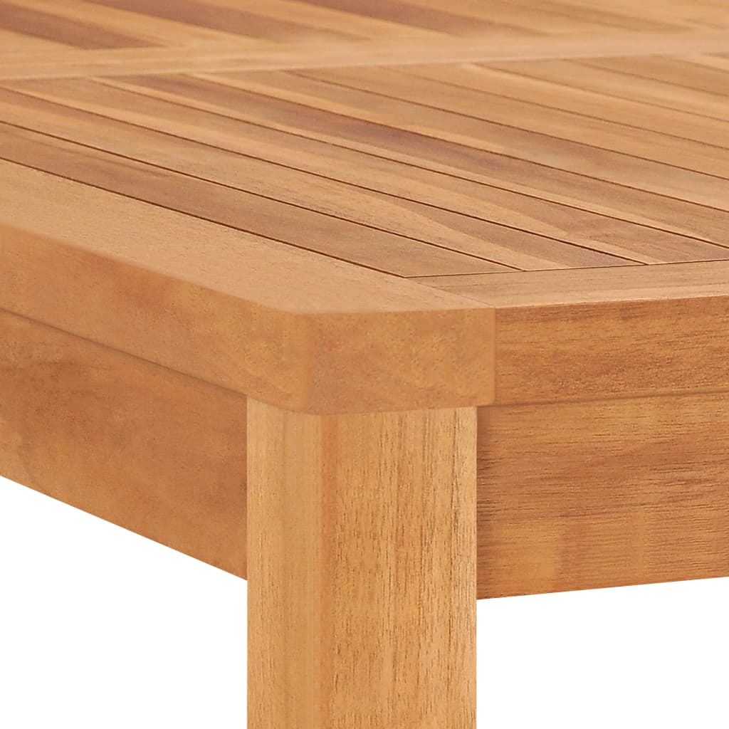 vidaXL Outdoor Dining Table Patio Table Garden Porch Furniture Solid Teak Wood-57