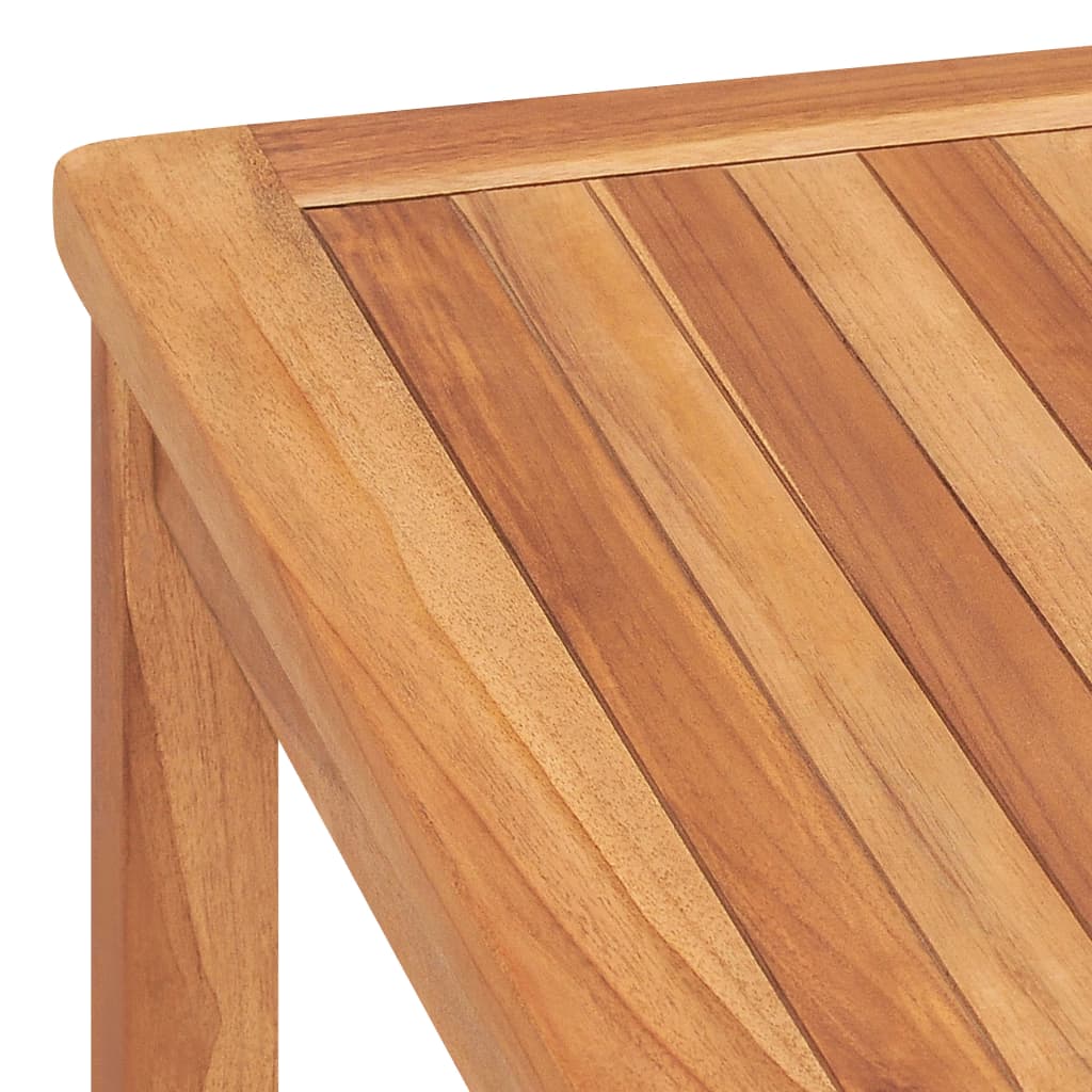 vidaXL Outdoor Dining Table Patio Table Garden Porch Furniture Solid Teak Wood-4