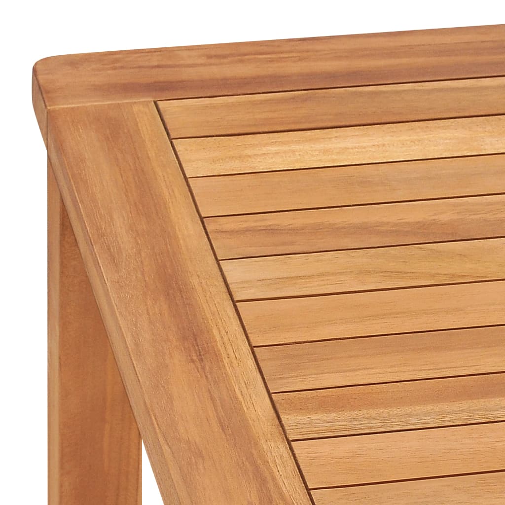 vidaXL Outdoor Dining Table Patio Table Garden Porch Furniture Solid Teak Wood-43