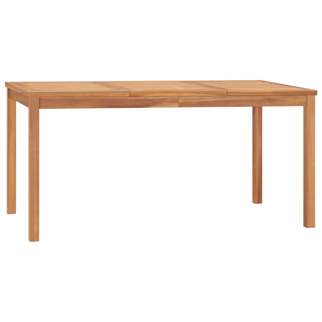 vidaXL Outdoor Dining Table Patio Table Garden Porch Furniture Solid Teak Wood-49