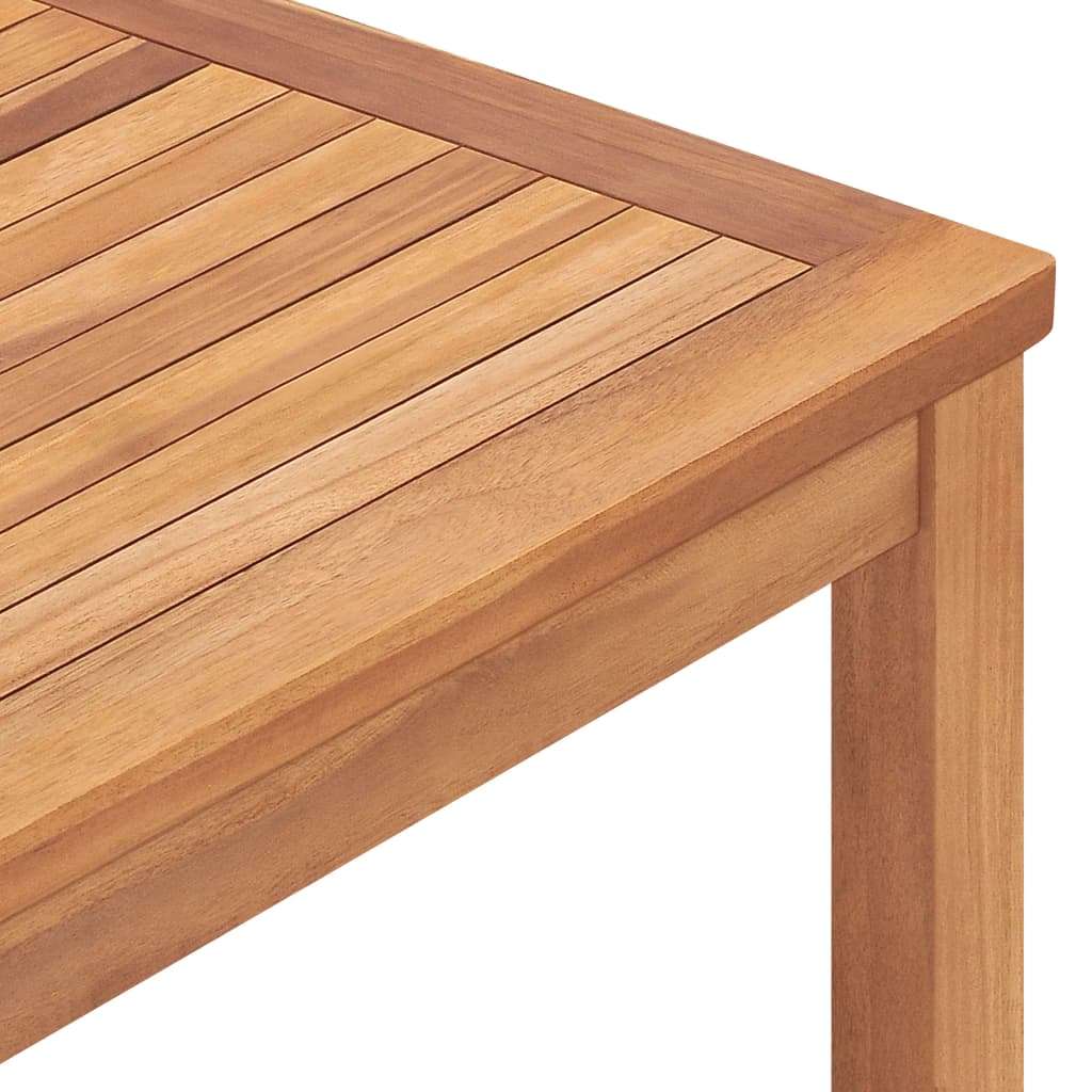 vidaXL Outdoor Dining Table Patio Table Garden Porch Furniture Solid Teak Wood-29