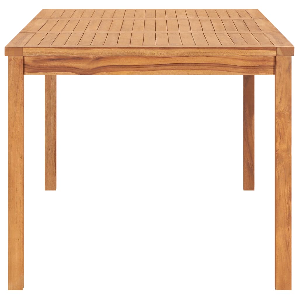 vidaXL Outdoor Dining Table Patio Table Garden Porch Furniture Solid Teak Wood-53