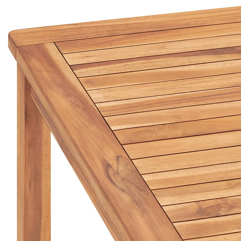 vidaXL Outdoor Dining Table Patio Table Garden Porch Furniture Solid Teak Wood-8