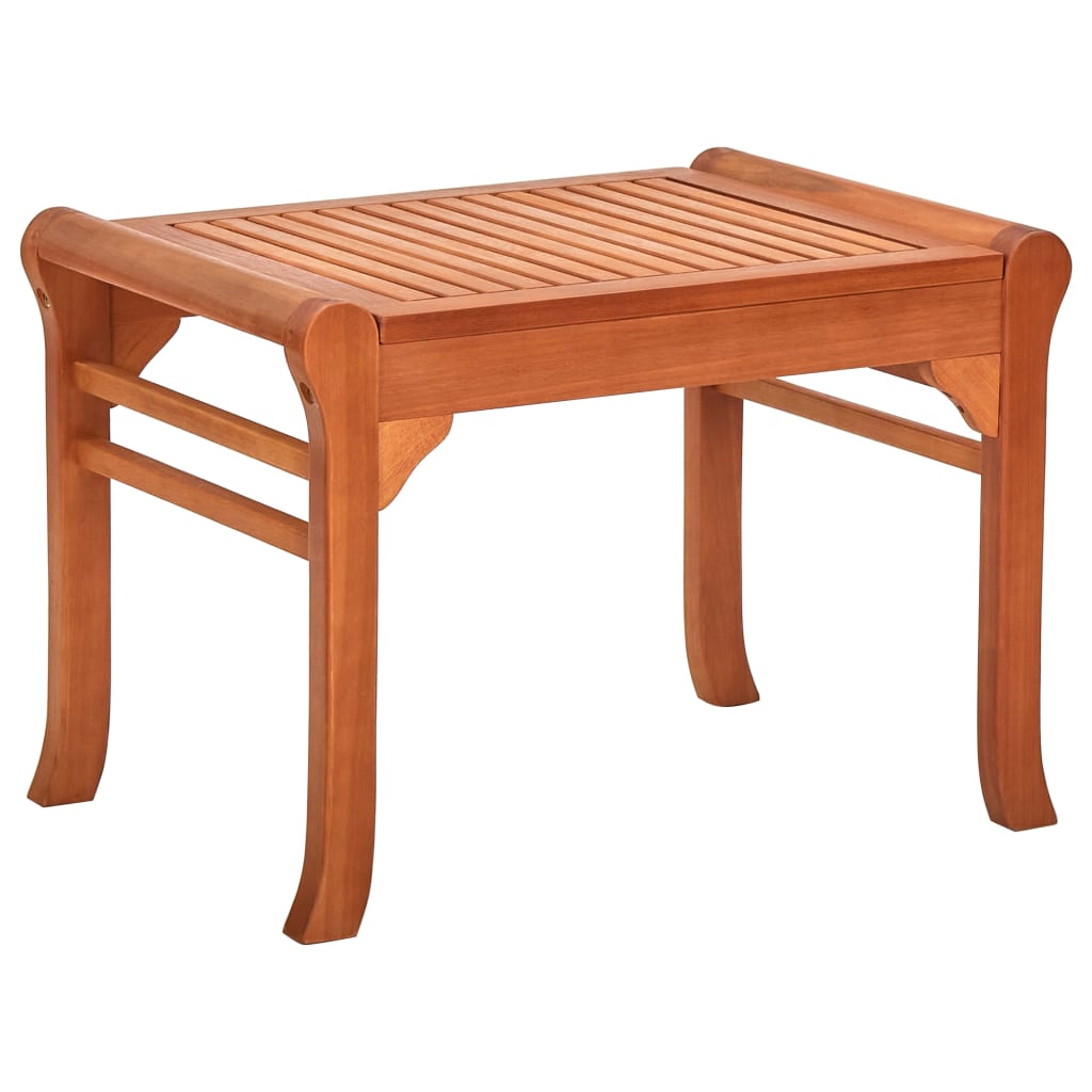 vidaXL Outdoor Patio Bench Park Bench with Wooden Frame Solid Wood Eucalyptus-0