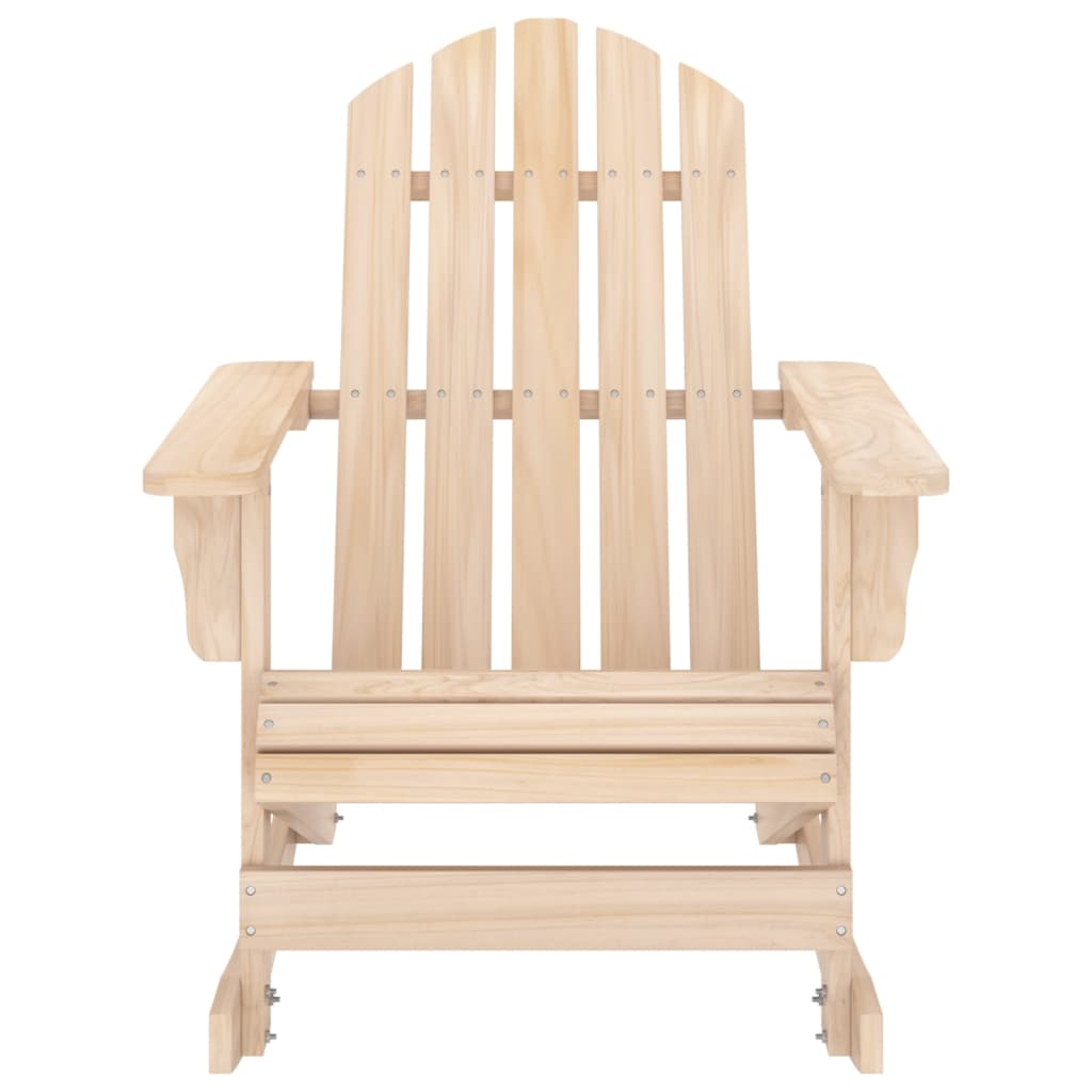 vidaXL Adirondack Rocking Chair Lounge Patio Chair for Garden Solid Wood Fir-6