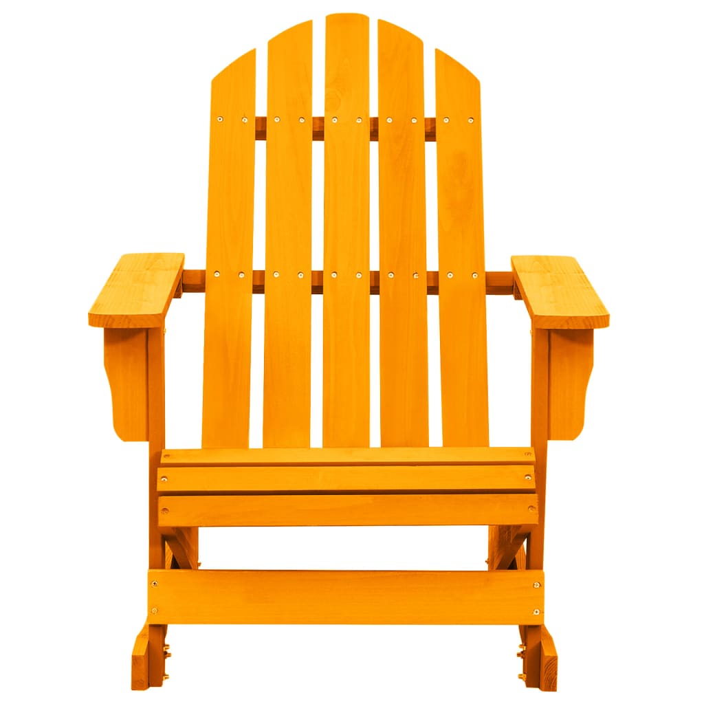 vidaXL Adirondack Rocking Chair Lounge Patio Chair for Garden Solid Wood Fir-39