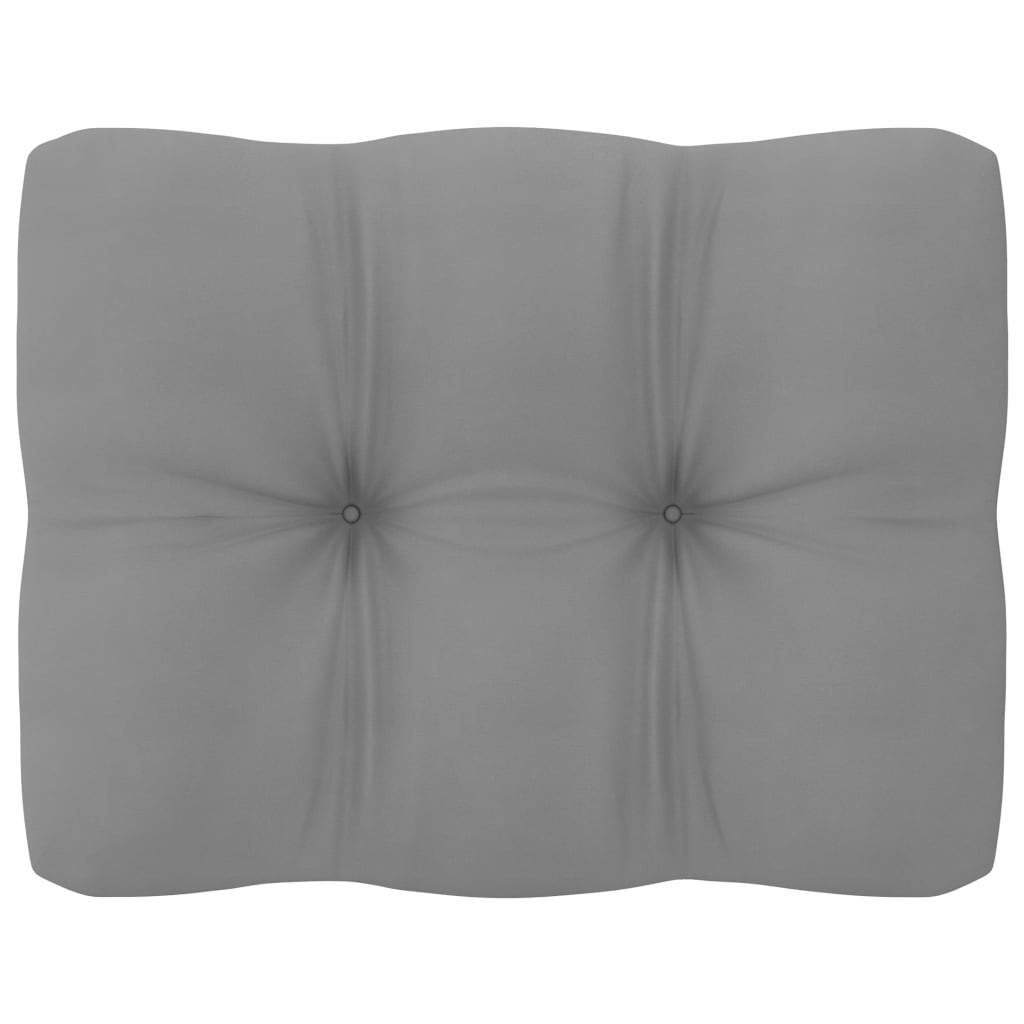 vidaXL 4-Seater Patio Sofa with Cushions Solid Wood Pine-2
