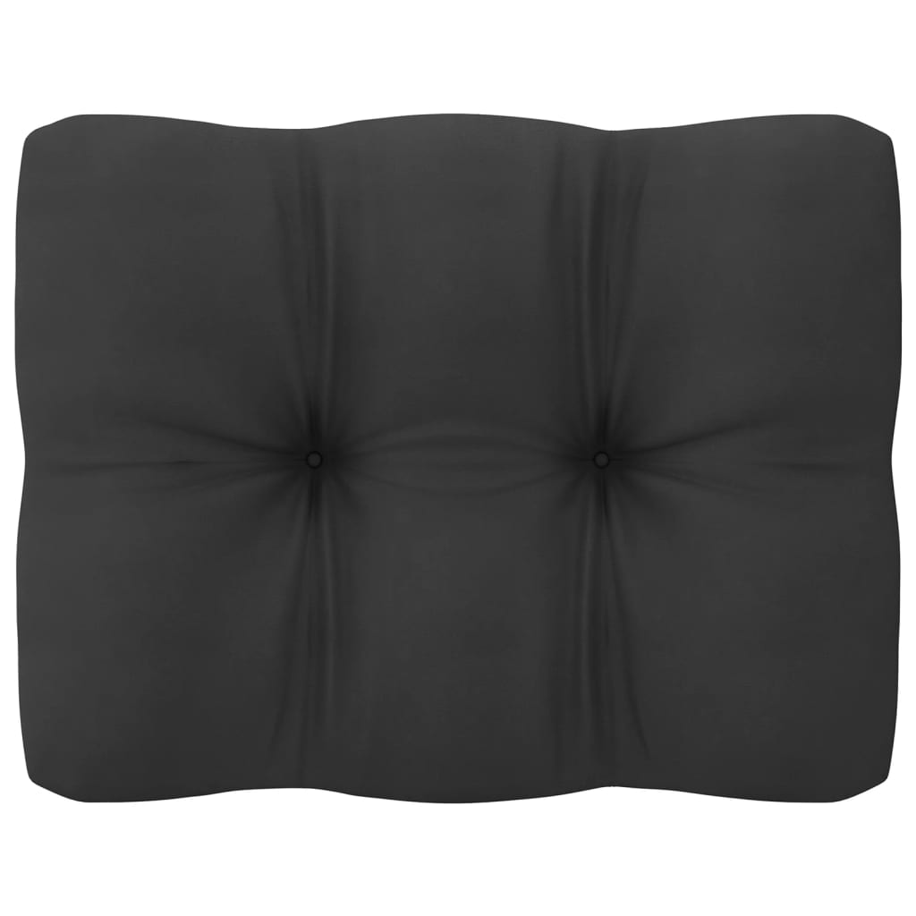 vidaXL 4-Seater Patio Sofa with Cushions Solid Wood Pine-2