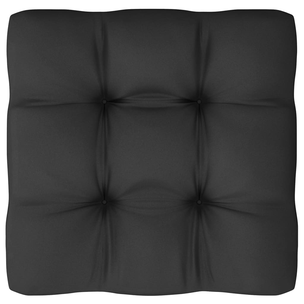 vidaXL 4-Seater Patio Sofa with Cushions Solid Wood Pine-3