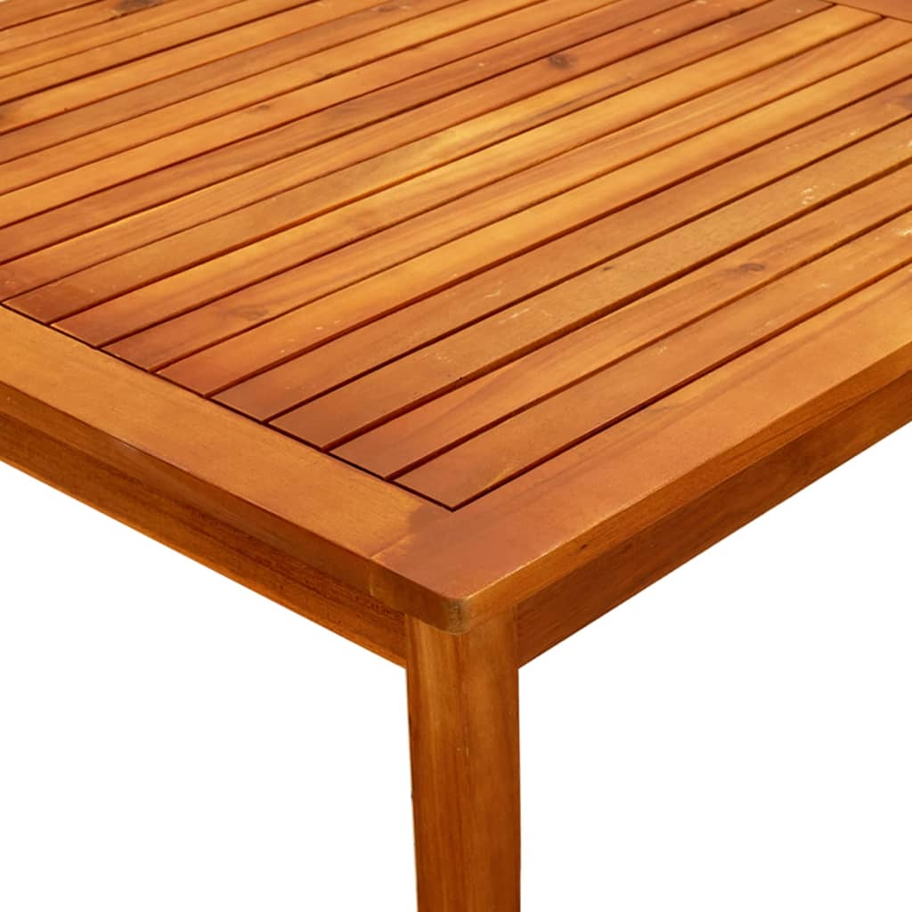 vidaXL Coffee Table Outdoor Side Table Garden Furniture Solid Wood Acacia-4