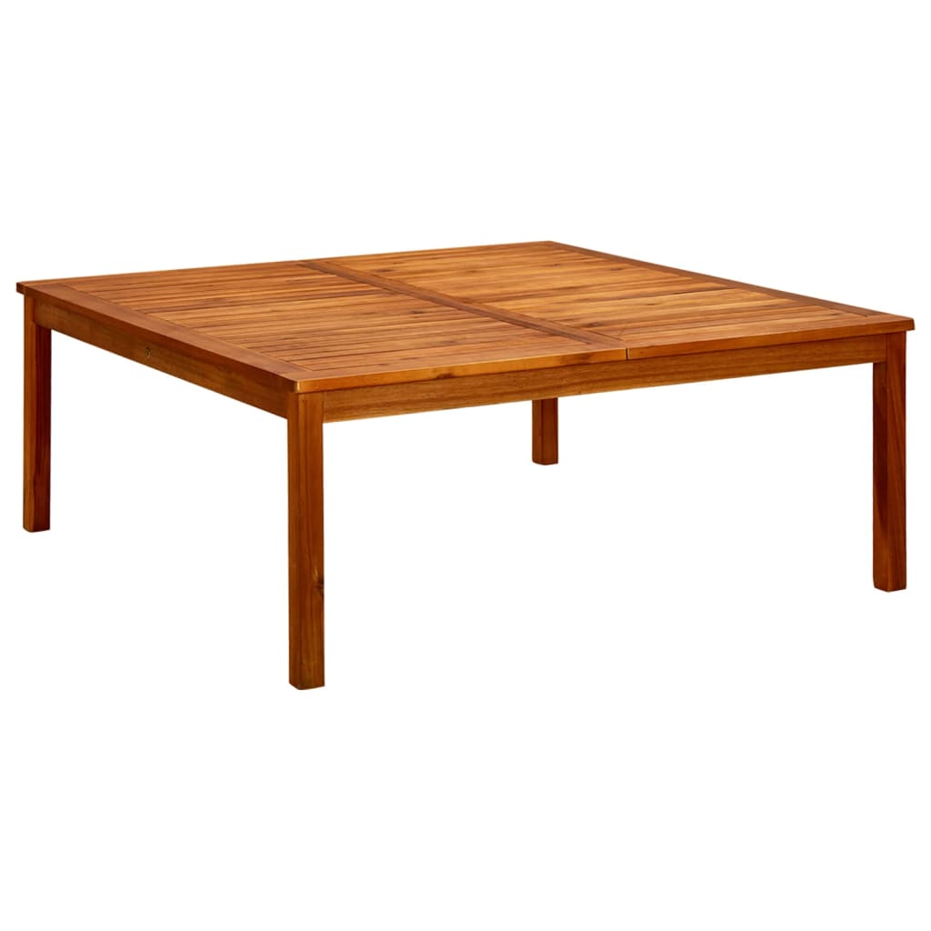 vidaXL Coffee Table Outdoor Side Table Garden Furniture Solid Wood Acacia-10