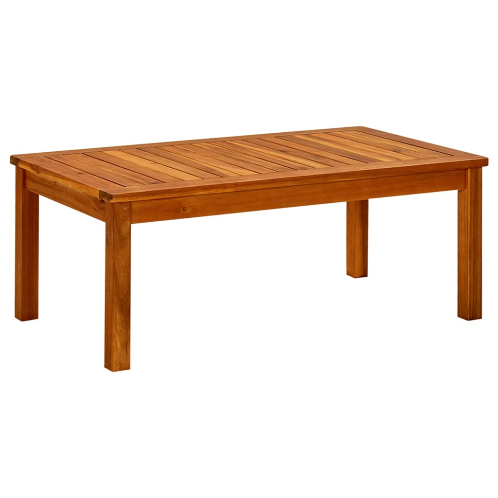 vidaXL Coffee Table Outdoor Side Table Garden Furniture Solid Wood Acacia-14