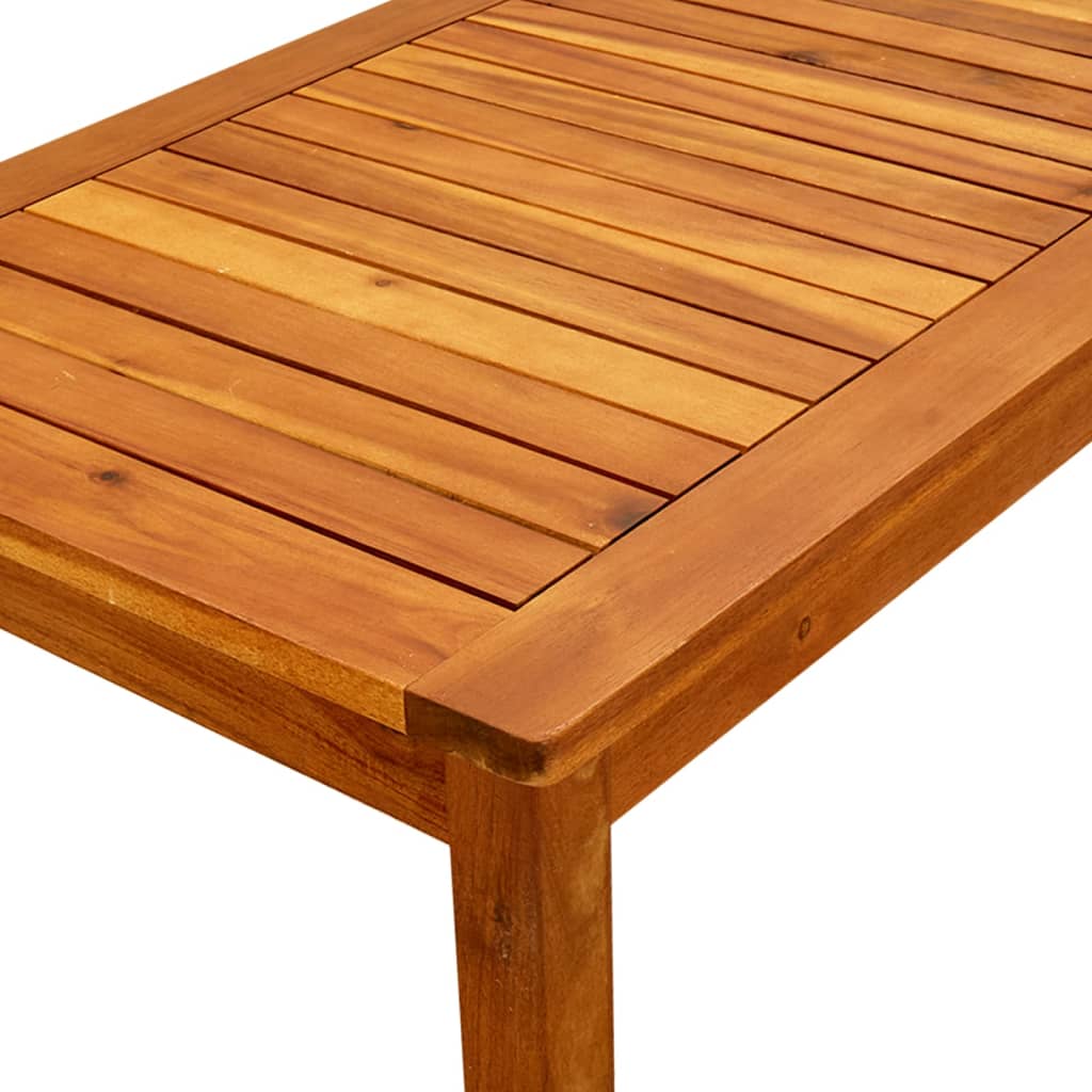 vidaXL Coffee Table Outdoor Side Table Garden Furniture Solid Wood Acacia-43