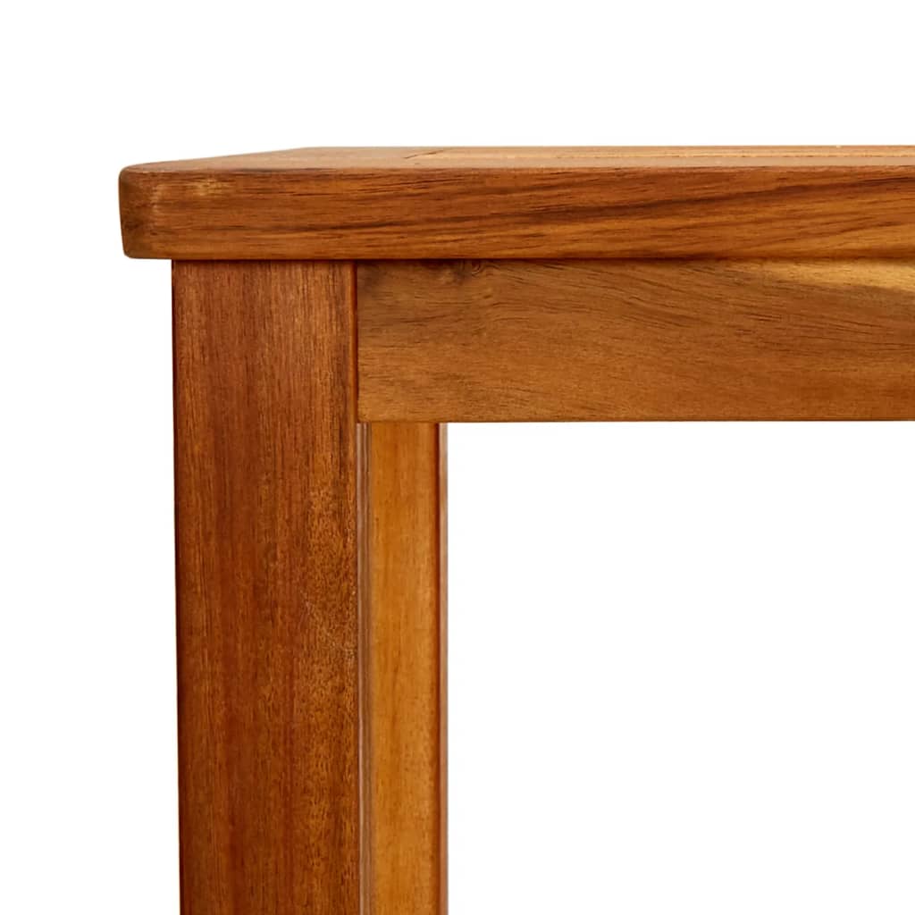 vidaXL Patio Console Table Entryway Accent Table Hallway Solid Wood Acacia-1