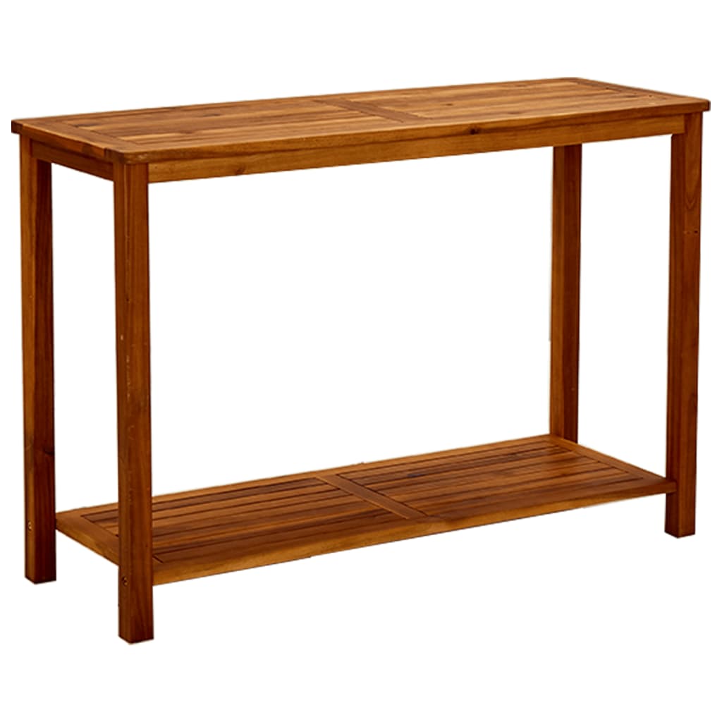 vidaXL Patio Console Table Entryway Accent Table Hallway Solid Wood Acacia-0