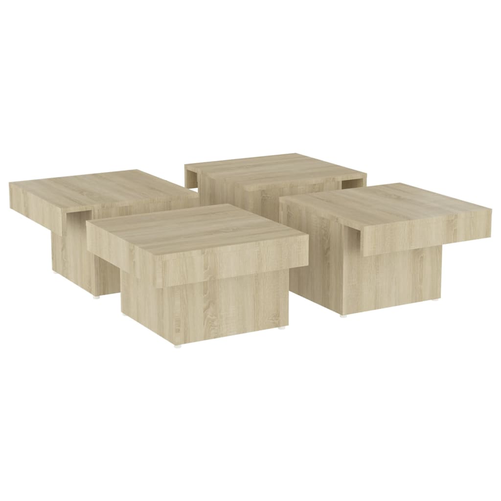 vidaXL Coffee Table Engineered Wood Couch End Table Furniture Multi Colors-4