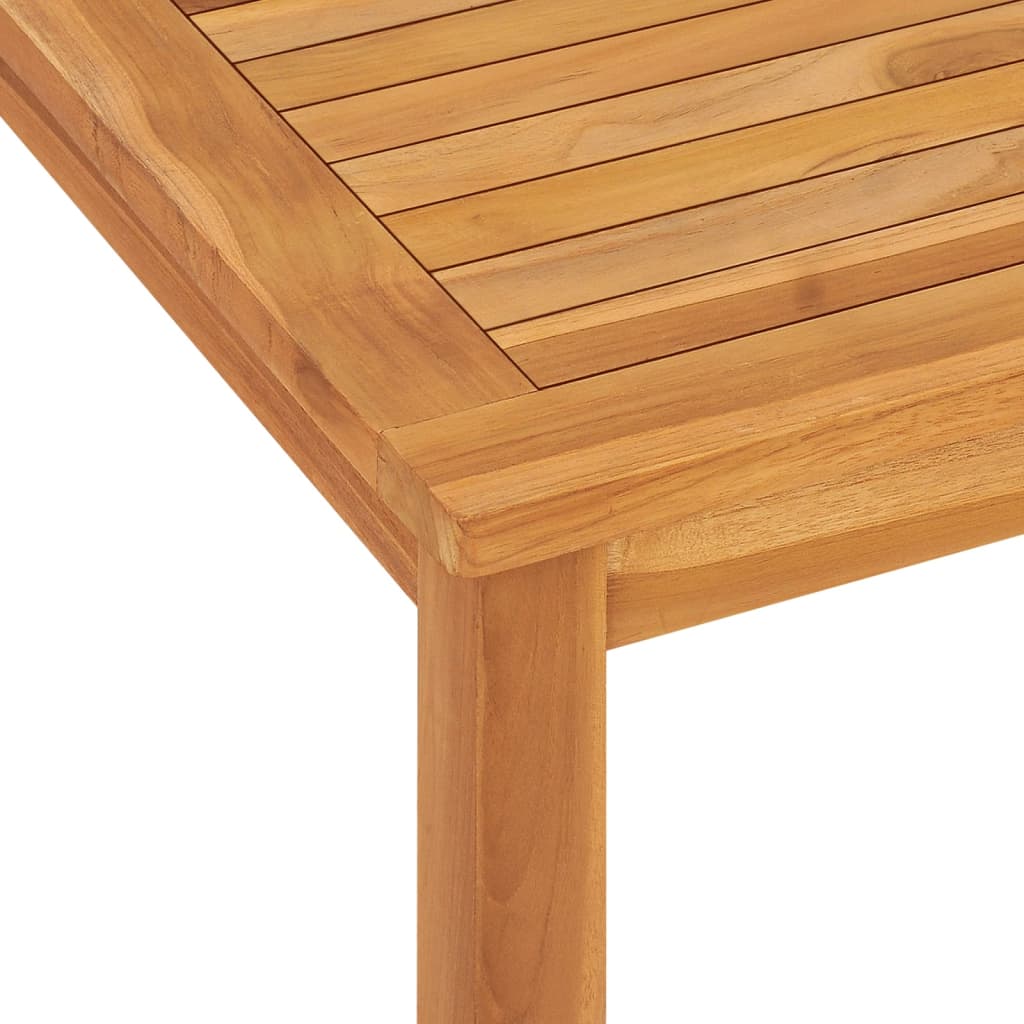 vidaXL Outdoor Dining Table Patio Table Garden Porch Furniture Solid Teak Wood-38