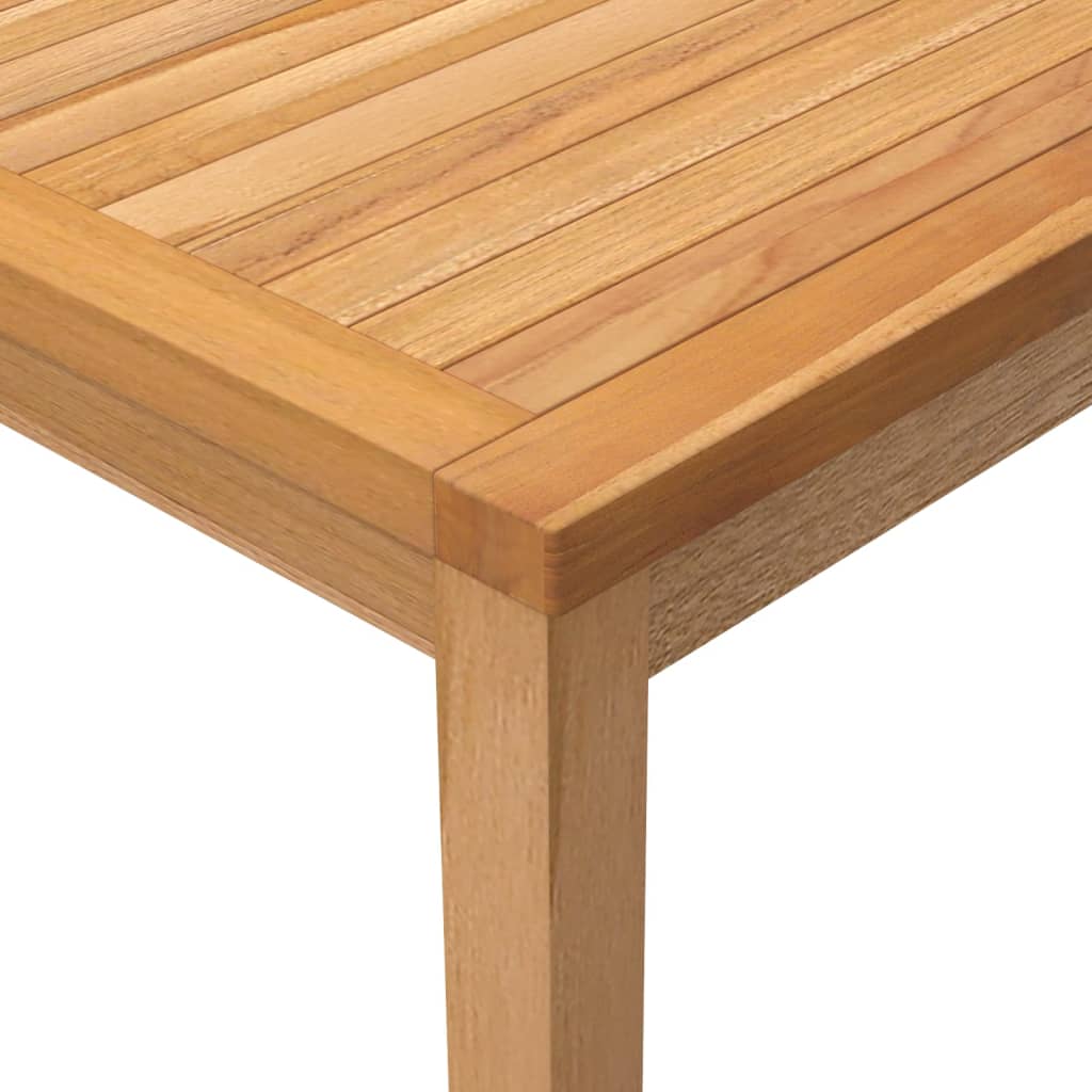 vidaXL Outdoor Dining Table Patio Table Garden Porch Furniture Solid Teak Wood-27