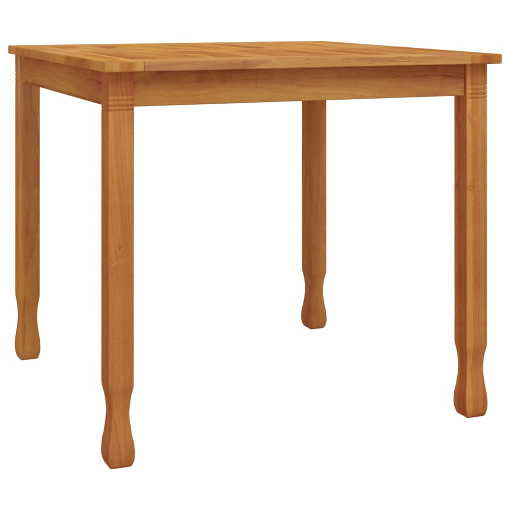 vidaXL Dining Table Rectangular Dining Room Table Furniture Solid Wood Teak-2