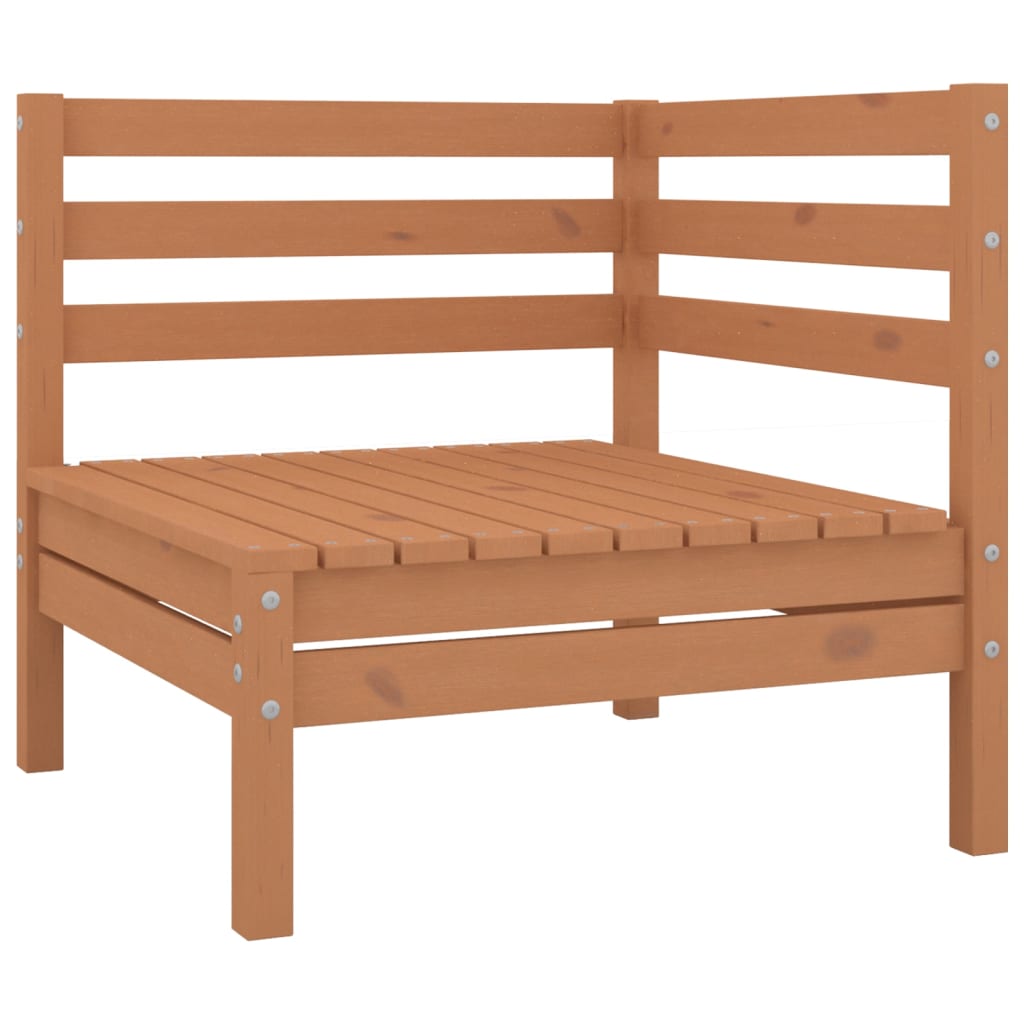 vidaXL Patio Loveseat Outdoor Patio 2-Seater Sofa for Garden Solid Wood Pine-14