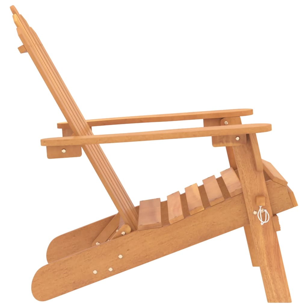 vidaXL Patio Adirondack Chair Solid Wood Acacia-2