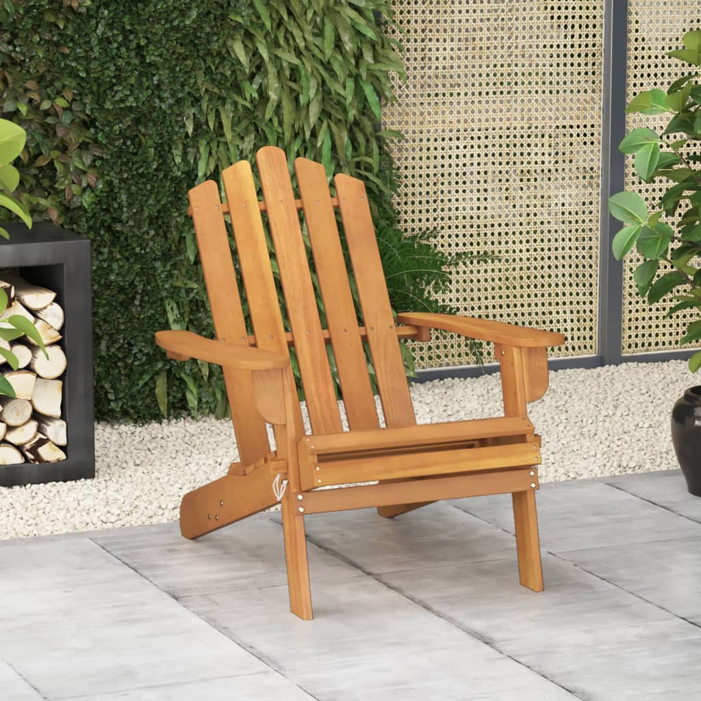 vidaXL Patio Adirondack Chair Solid Wood Acacia-0