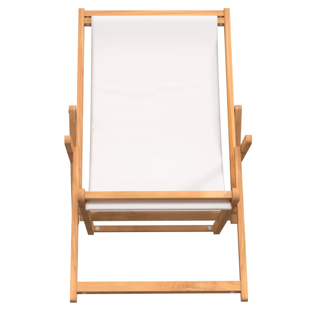 vidaXL Deck Chair Teak 22.1"x41.3"x37.8" Blue-55