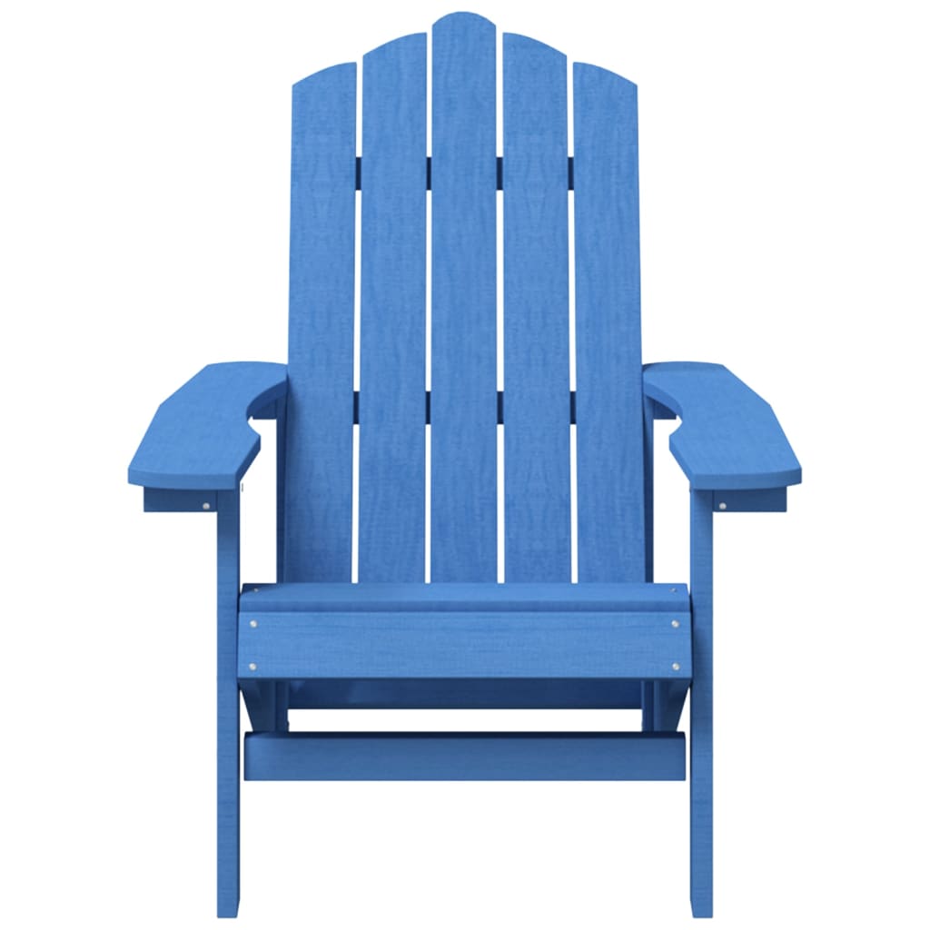 vidaXL Patio Adirondack Chair HDPE Anthracite-10