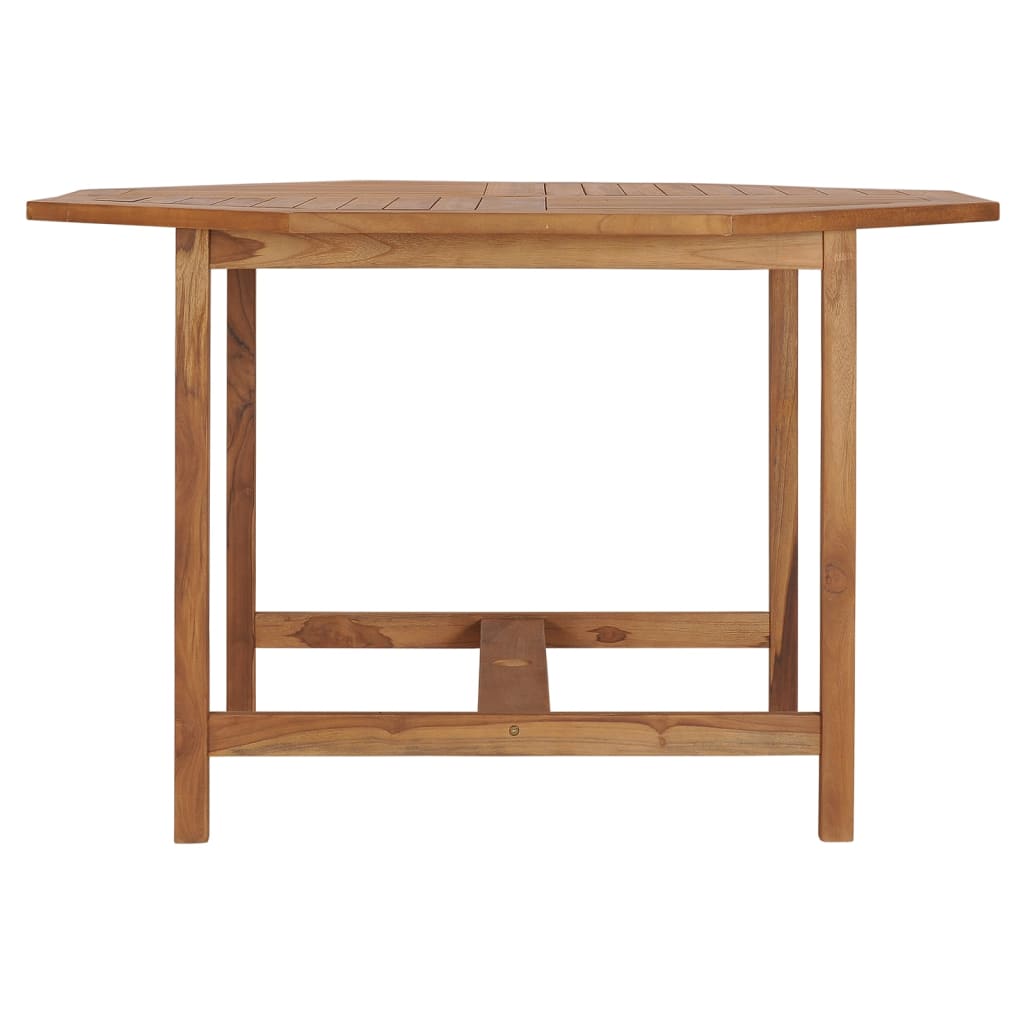 vidaXL Patio Dining Table 43.3"x43.3"x29.5" Solid Wood Teak-2