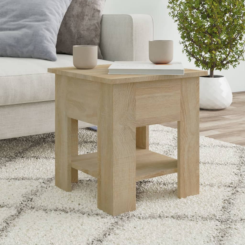 vidaXL Coffee Table End Table Sofa Table Living Room Furniture Engineered Wood-10