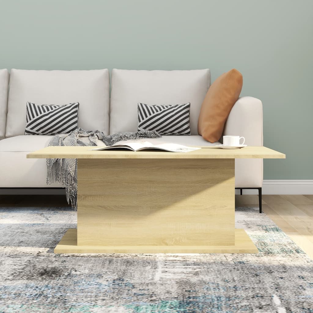 vidaXL Coffee Table End Table Sofa Table Living Room Furniture Engineered Wood-3