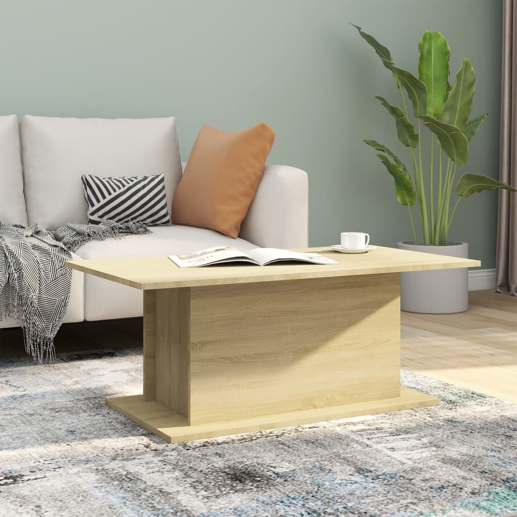 vidaXL Coffee Table End Table Sofa Table Living Room Furniture Engineered Wood-2