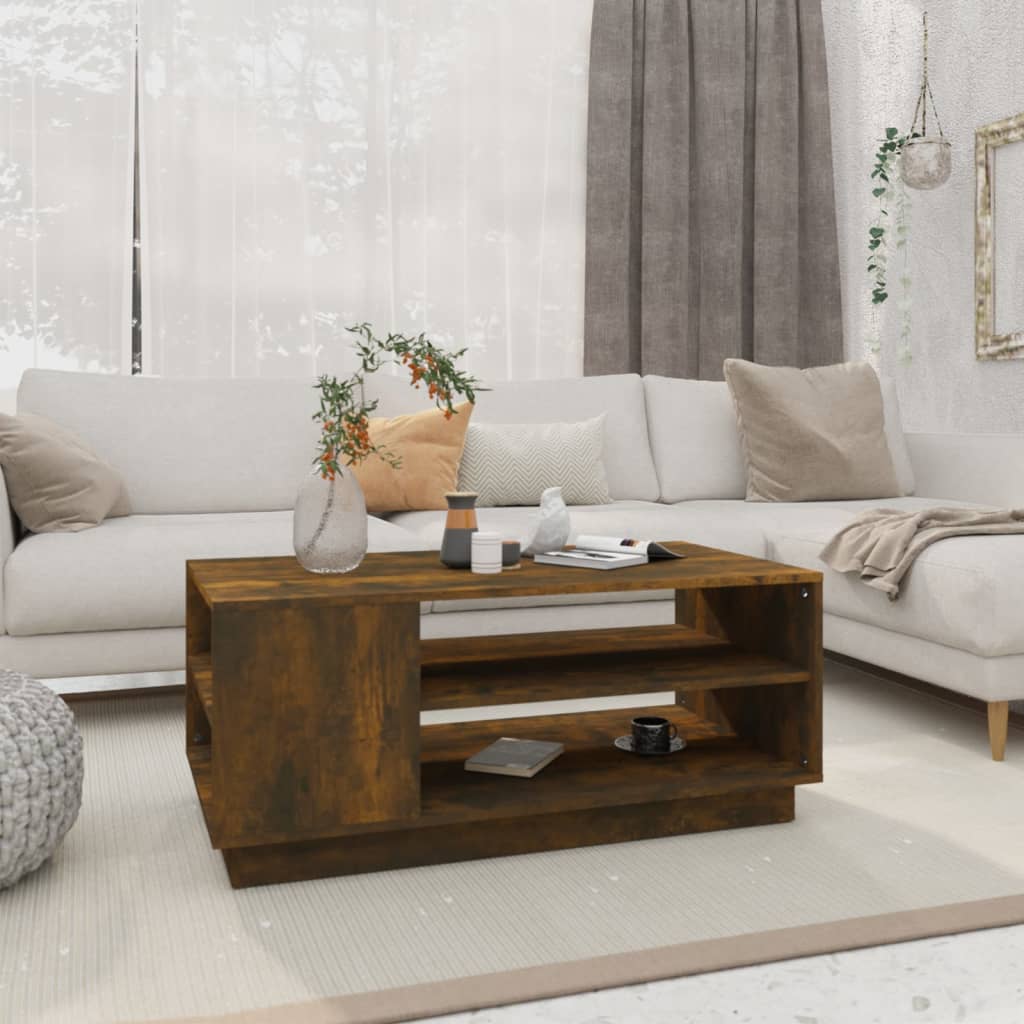 vidaXL Coffee Table End Table Sofa Table Living Room Furniture Engineered Wood-6