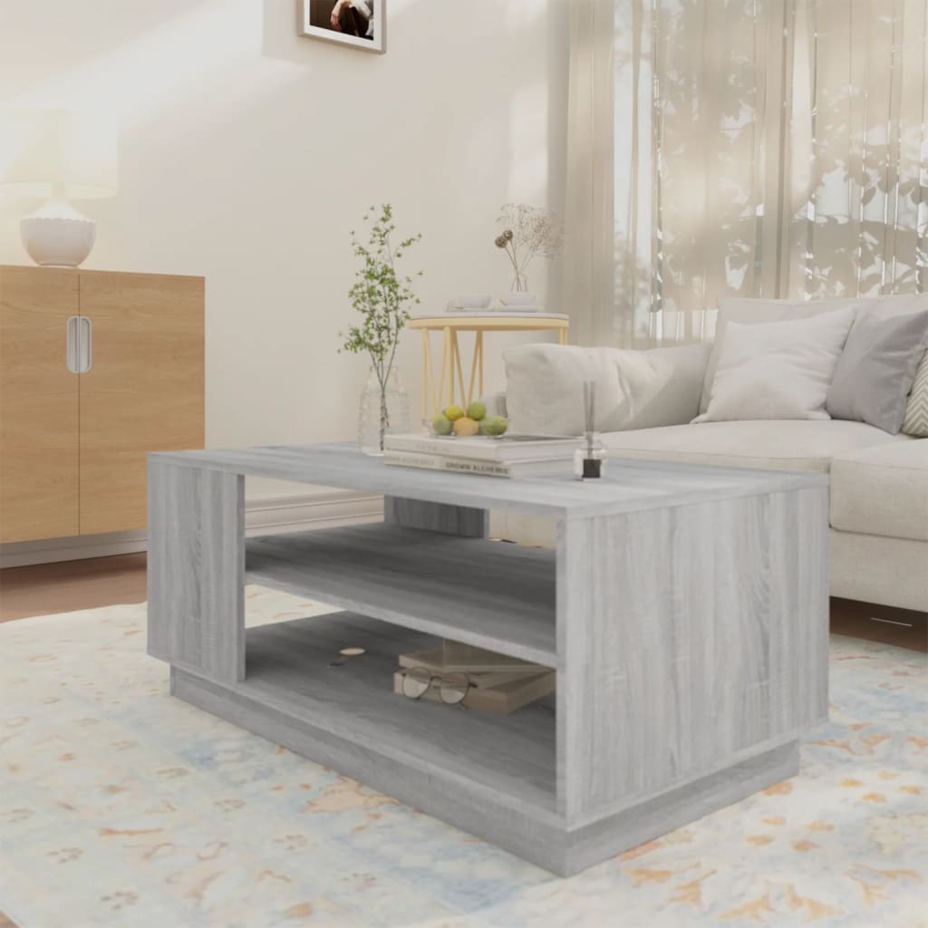 vidaXL Coffee Table End Table Sofa Table Living Room Furniture Engineered Wood-17