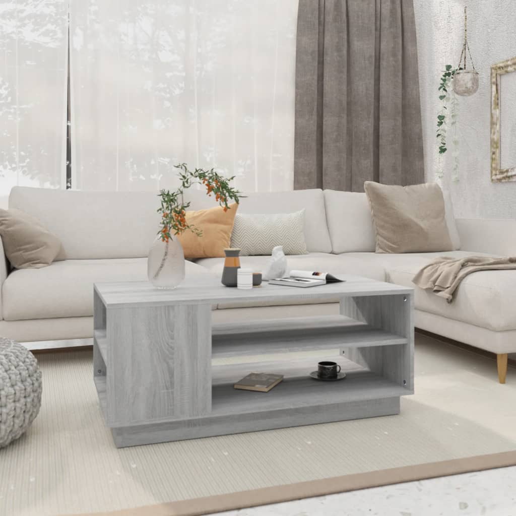vidaXL Coffee Table End Table Sofa Table Living Room Furniture Engineered Wood-14