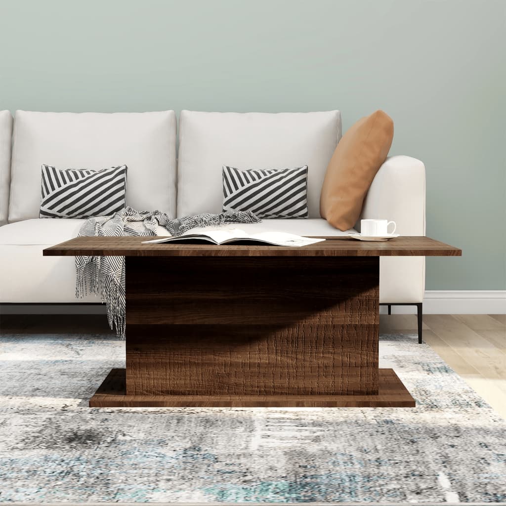 vidaXL Coffee Table End Table Sofa Table Living Room Furniture Engineered Wood-24
