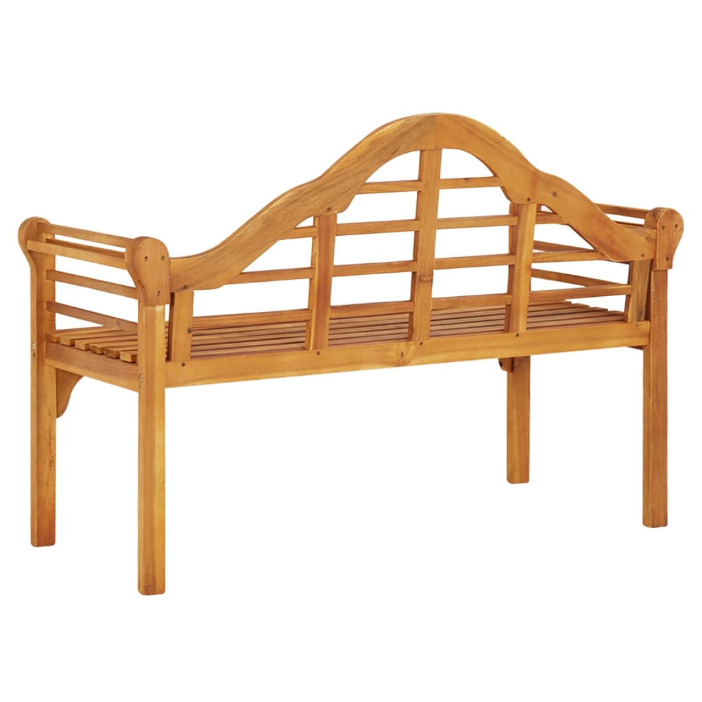 vidaXL Patio Bench 49.2" Solid Wood Acacia-2