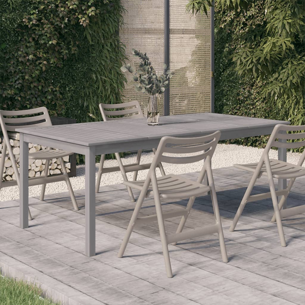 vidaXL Outdoor Dining Table Patio Table Garden Furniture Solid Wood Acacia-34