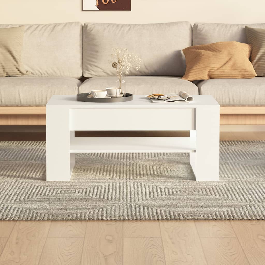 vidaXL Coffee Table Accent Table for Home Living Room Hallway Engineered Wood-21