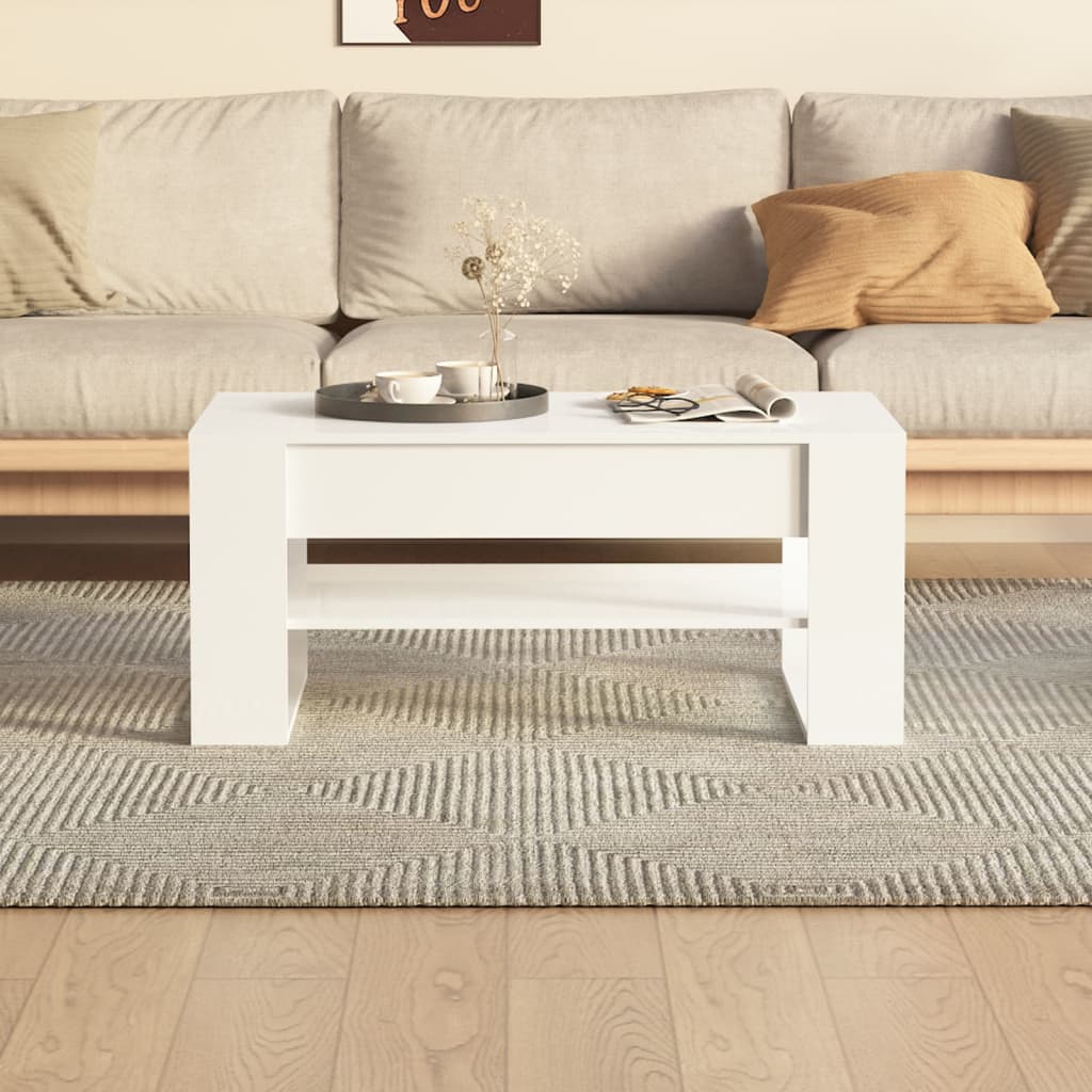 vidaXL Coffee Table Accent Table for Home Living Room Hallway Engineered Wood-24