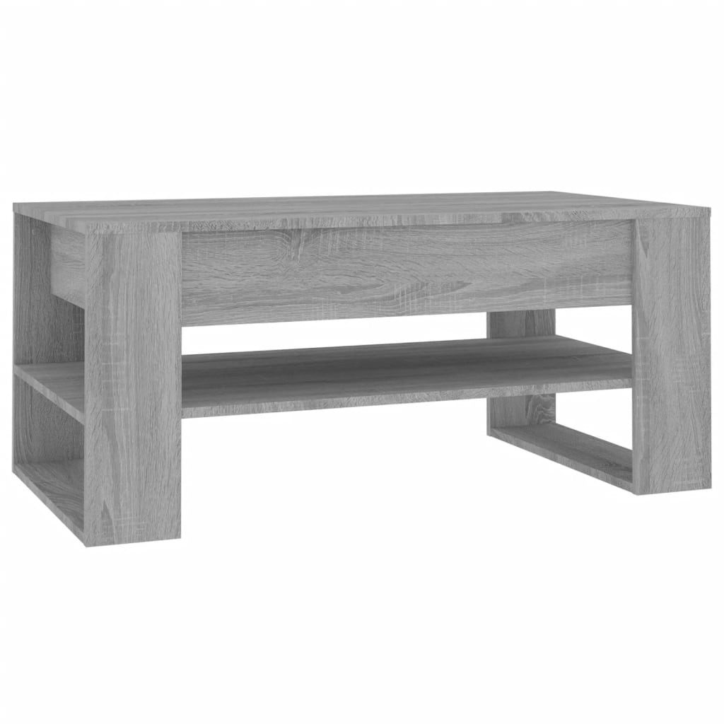 vidaXL Coffee Table Accent Table for Home Living Room Hallway Engineered Wood-54