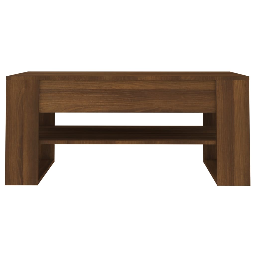 vidaXL Coffee Table Accent Table for Home Living Room Hallway Engineered Wood-19