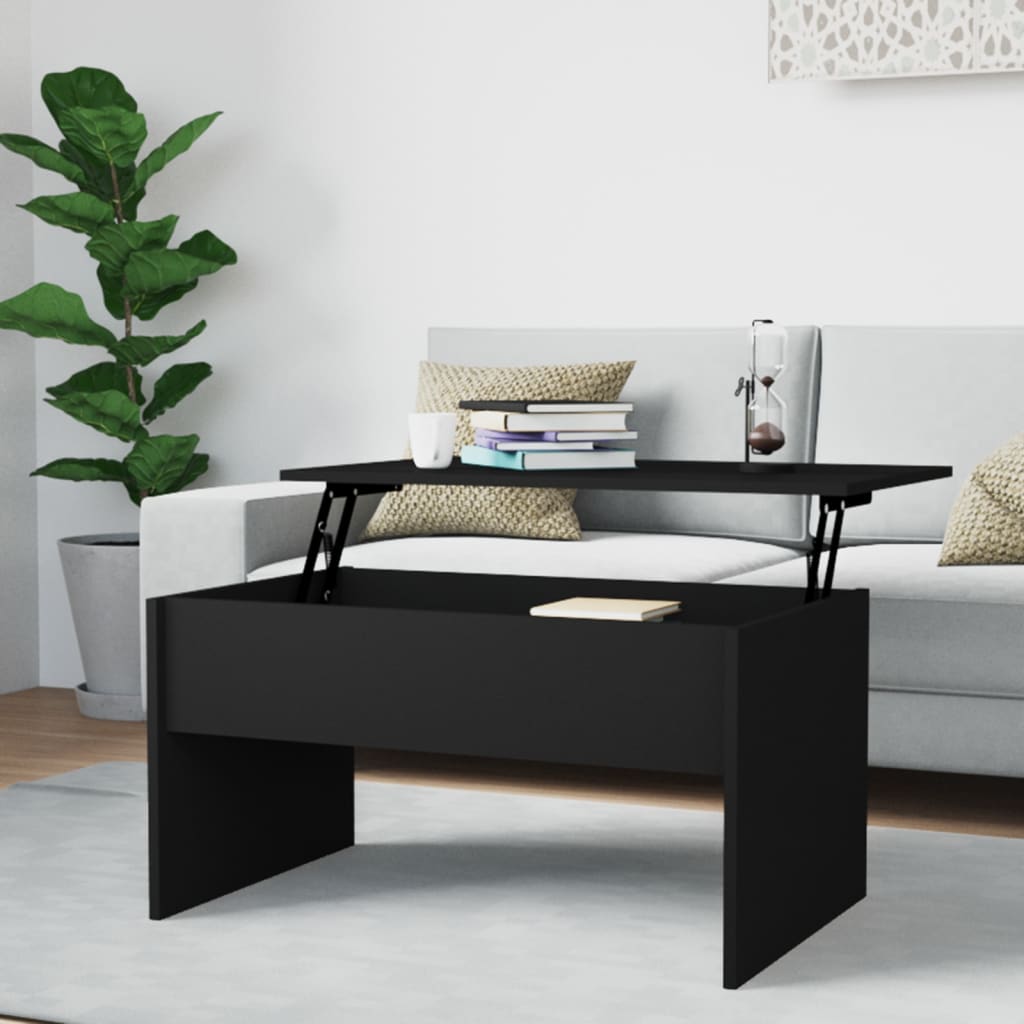 vidaXL Coffee Table Lift Top End Table Accent Side Sofa Table Engineered Wood-28