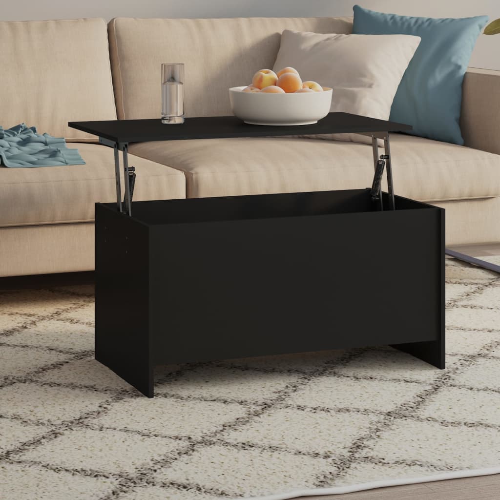 vidaXL Coffee Table Lift Top End Table Accent Side Sofa Table Engineered Wood-23