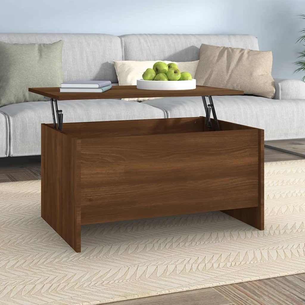 vidaXL Coffee Table Lift Top End Table Accent Side Sofa Table Engineered Wood-31