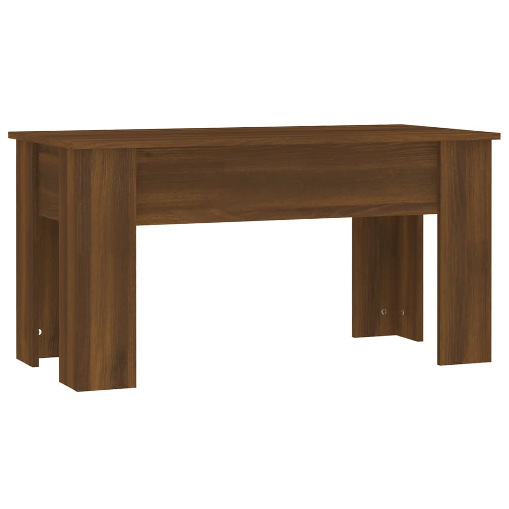 vidaXL Coffee Table Lift Top End Table Accent Side Sofa Table Engineered Wood-6