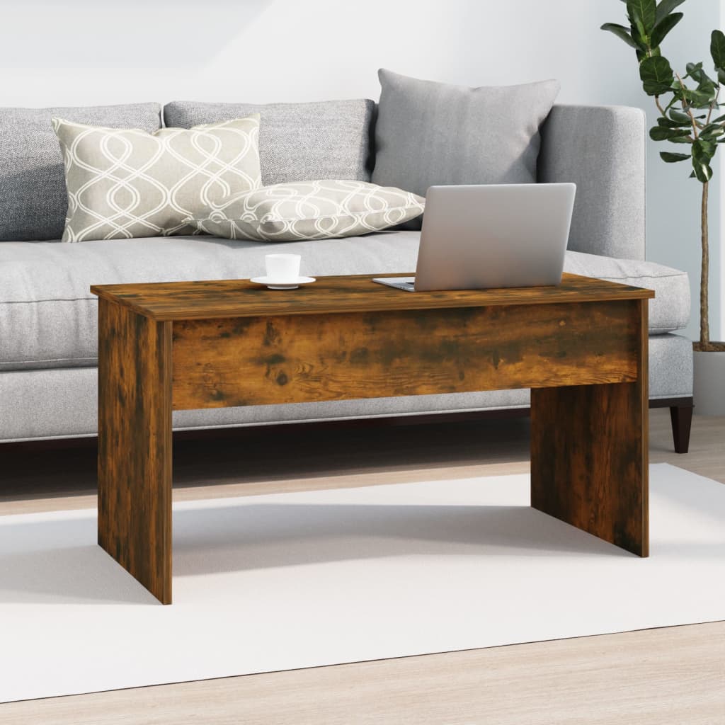 vidaXL Coffee Table Lift Top End Table Accent Side Sofa Table Engineered Wood-32